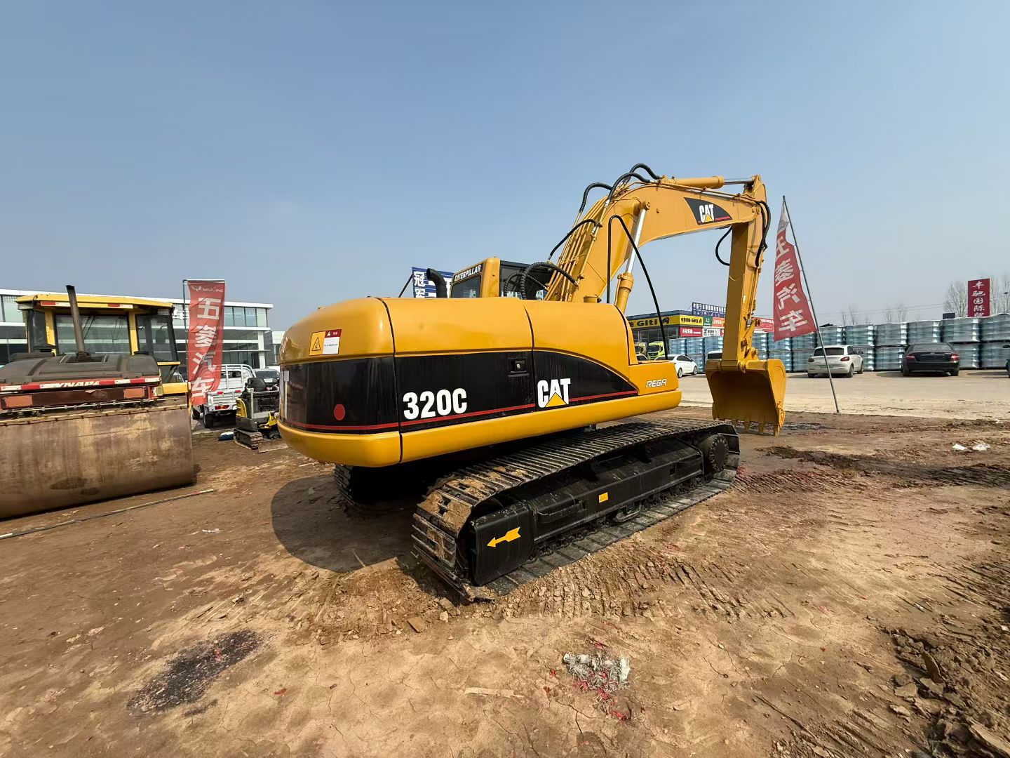 used Crawler Excavator cat 320c for sale