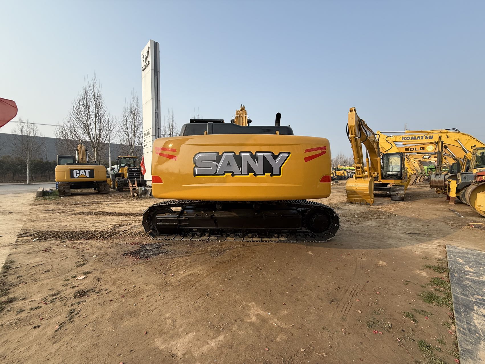 Used SANY SY335H Hydraulic Crawler Excavator