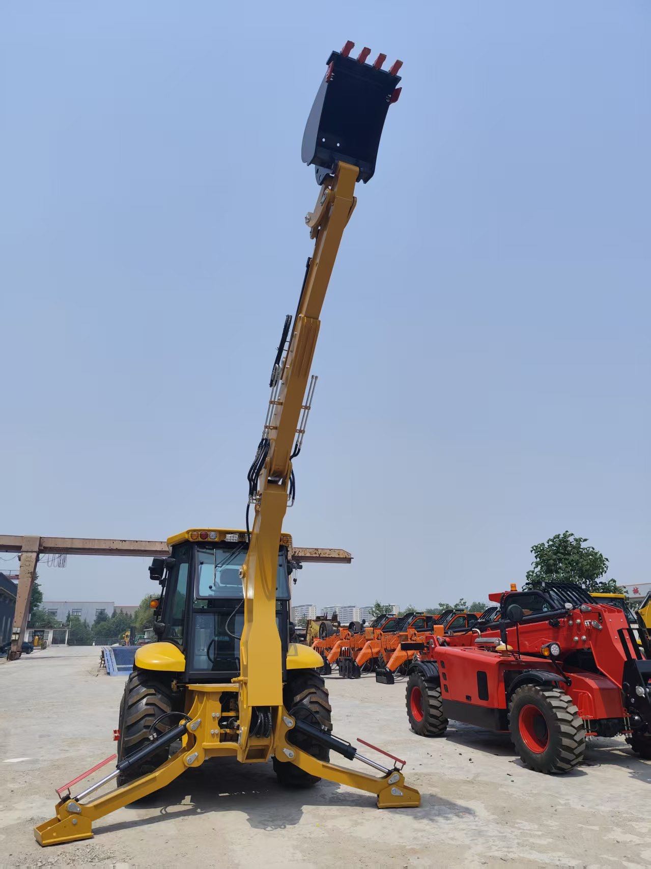 Used New Model Backhoe Loade