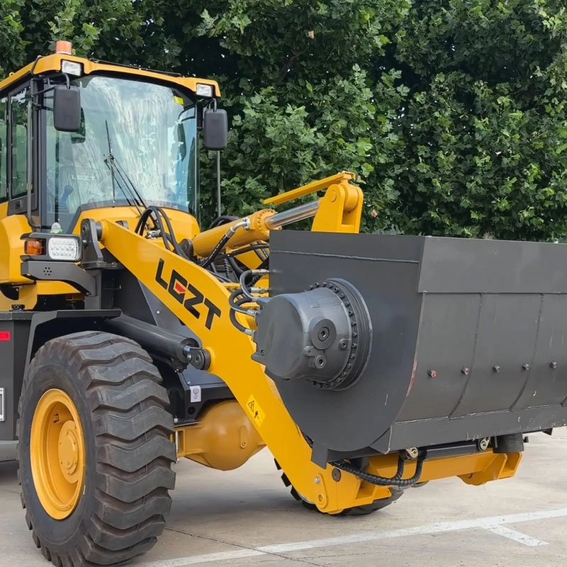 Used Mixing Bucket Loader