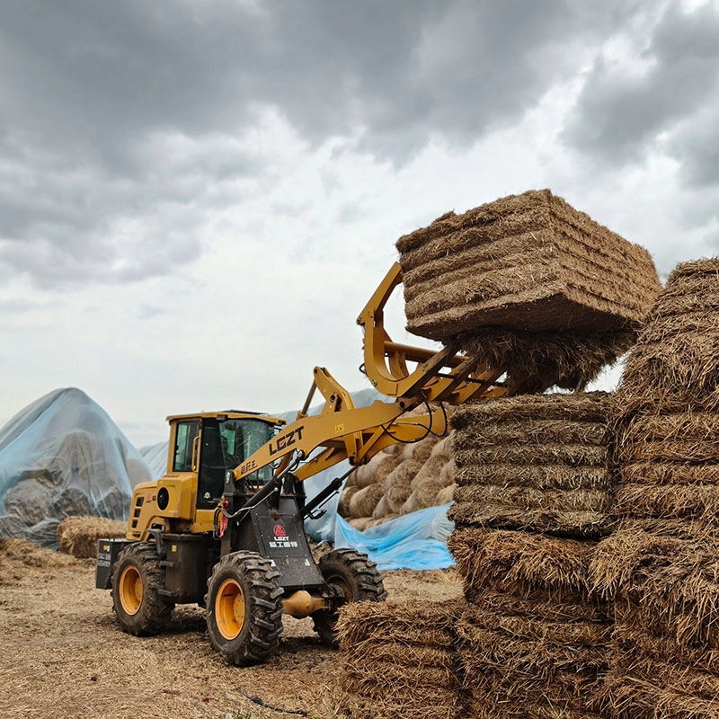 Used Straw Grabbing Wheel Loader