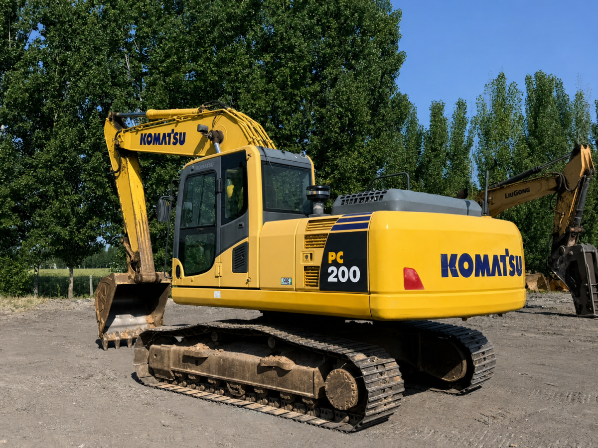 Used Komatsu PC200-8 Crawler Excavator